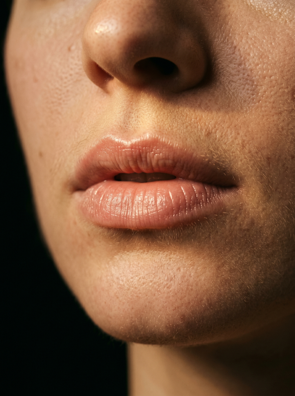 Hidratação e volume labial sutil